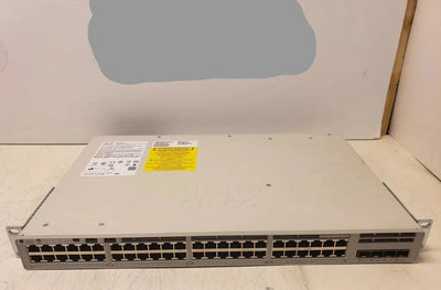 Cisco Catalyst C9200L-48P-4X-E Network Essentials Switch w/Rack Ears & CAB-AC