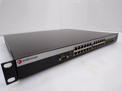 Enterasys B5G124-24P2 24-Port PoE Gigabit Network Switch