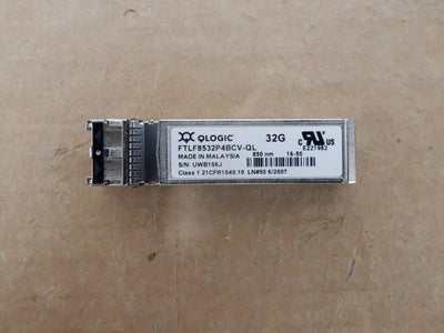 QLOGIC FTLF8532P4BCV-QL SFP+ 32Gb FC SW 850nm Module - Unit Only